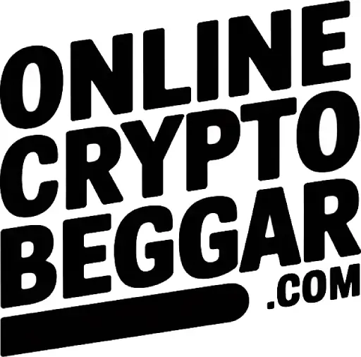 Online crypto beggar